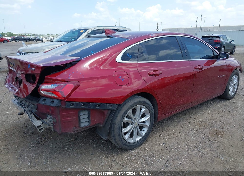 2019 CHEVROLET MALIBU LT VIN: 1G1ZD5ST4KF133627