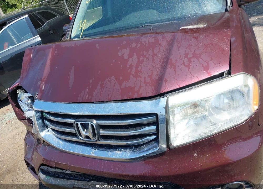 2014 HONDA PILOT EX-L VIN: 5FNYF4H5XEB043553