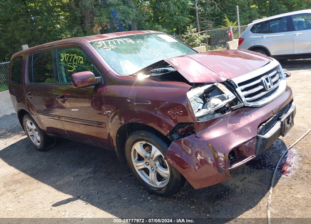 2014 HONDA PILOT EX-L VIN: 5FNYF4H5XEB043553
