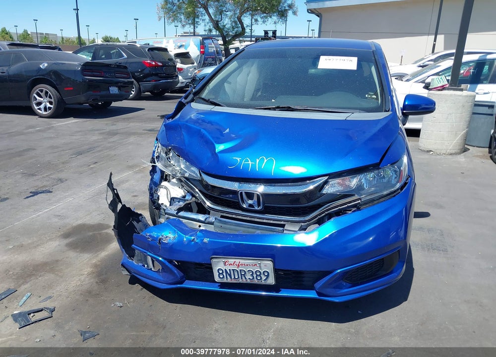 2019 HONDA FIT LX VIN: 3HGGK5H43KM738860
