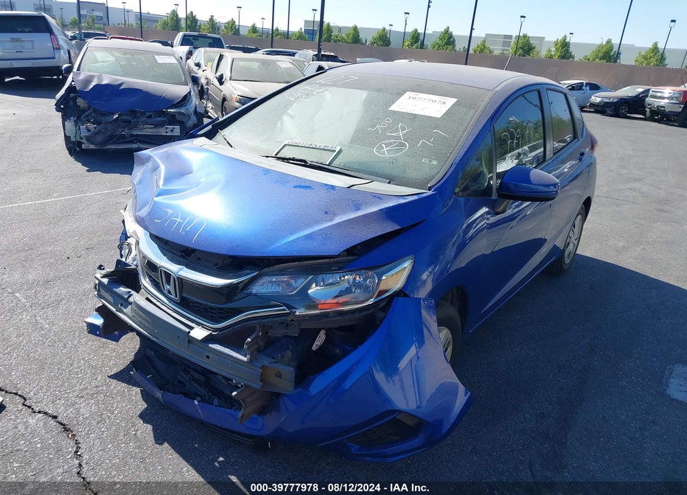 2019 HONDA FIT LX VIN: 3HGGK5H43KM738860