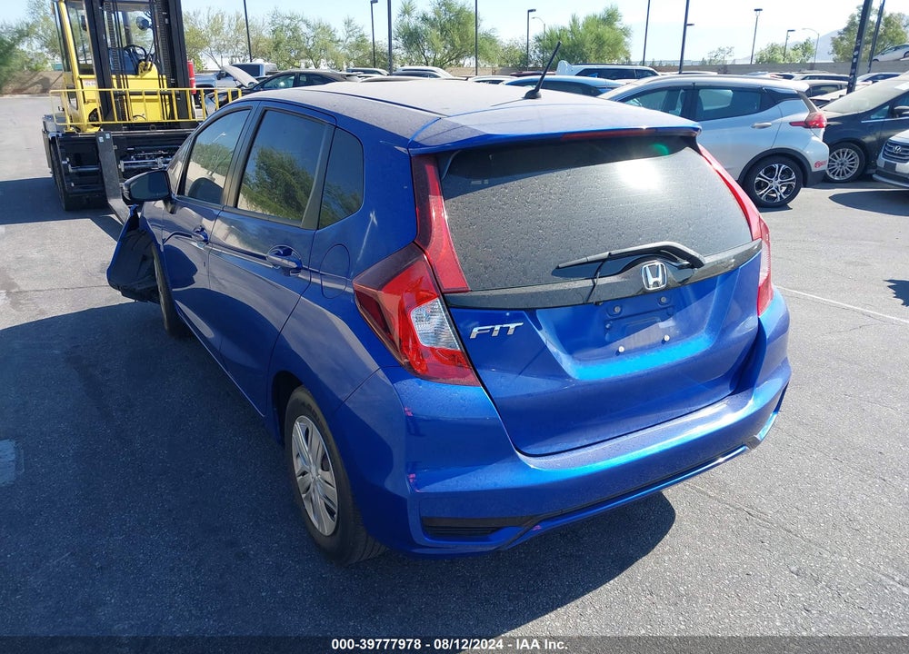 2019 HONDA FIT LX VIN: 3HGGK5H43KM738860