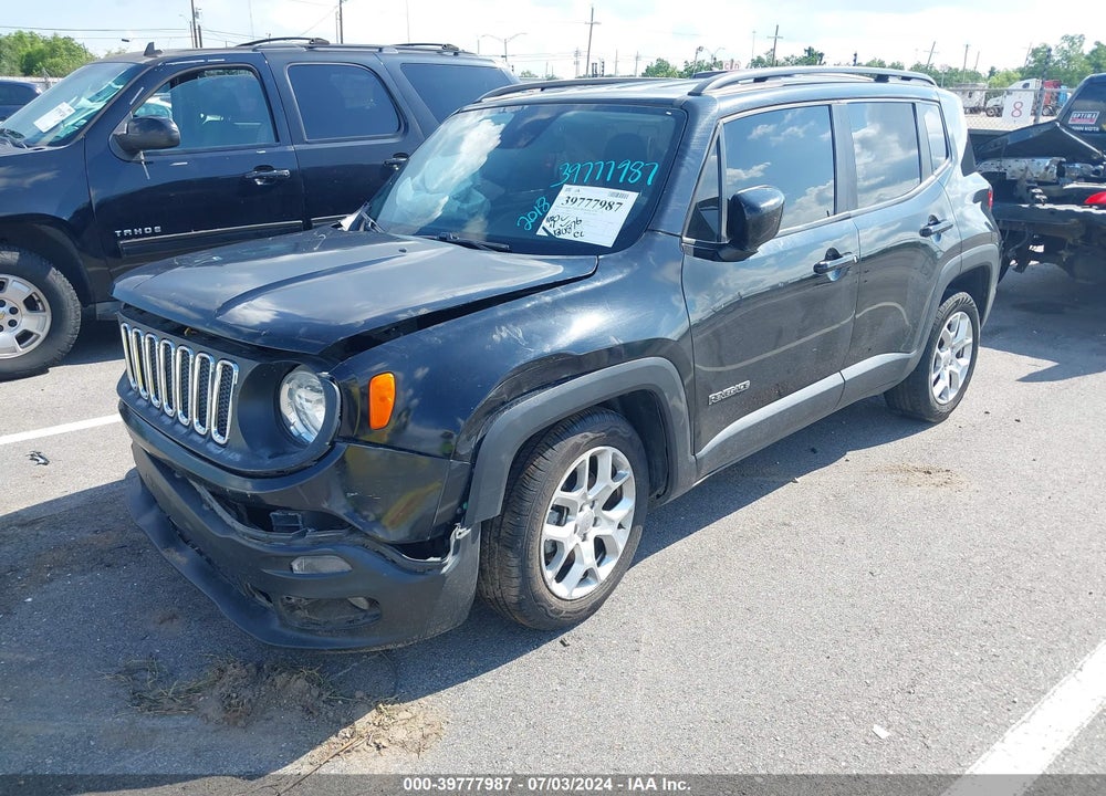 2018 JEEP RENEGADE LATITUDE FWD VIN: ZACCJABB9JPH05194