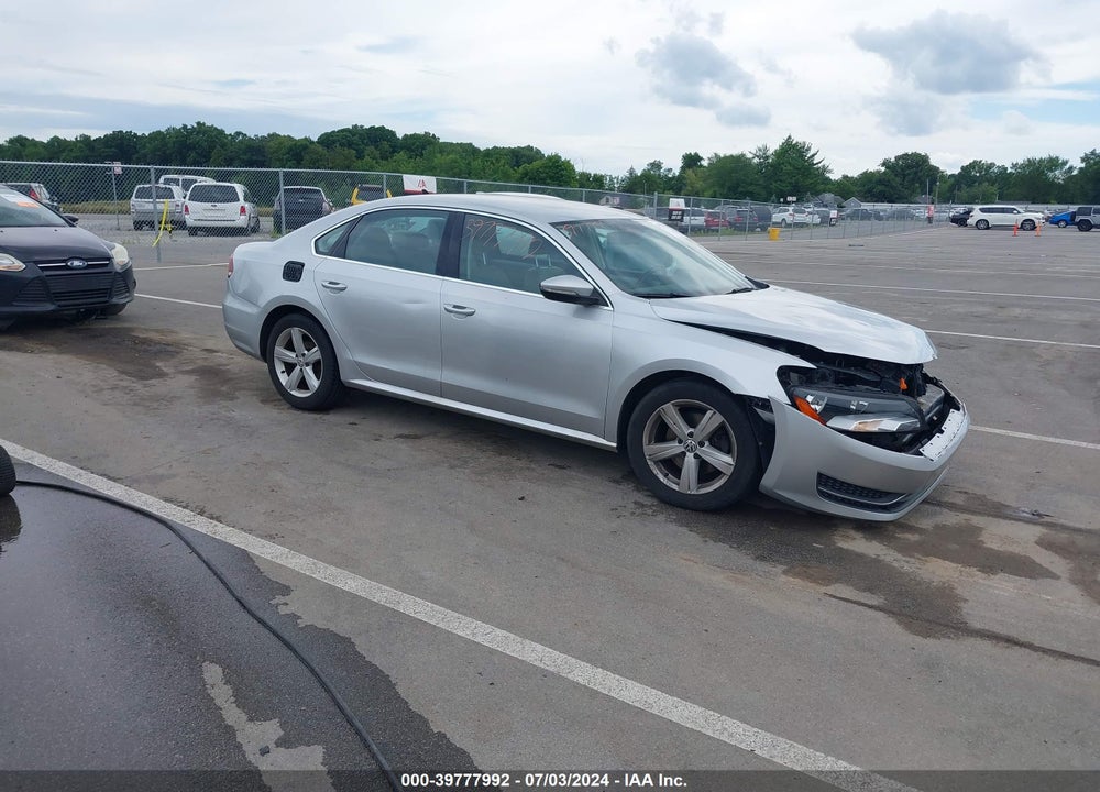 2012 VOLKSWAGEN PASSAT 2.5L SE VIN: 1VWBH7A30CC062355