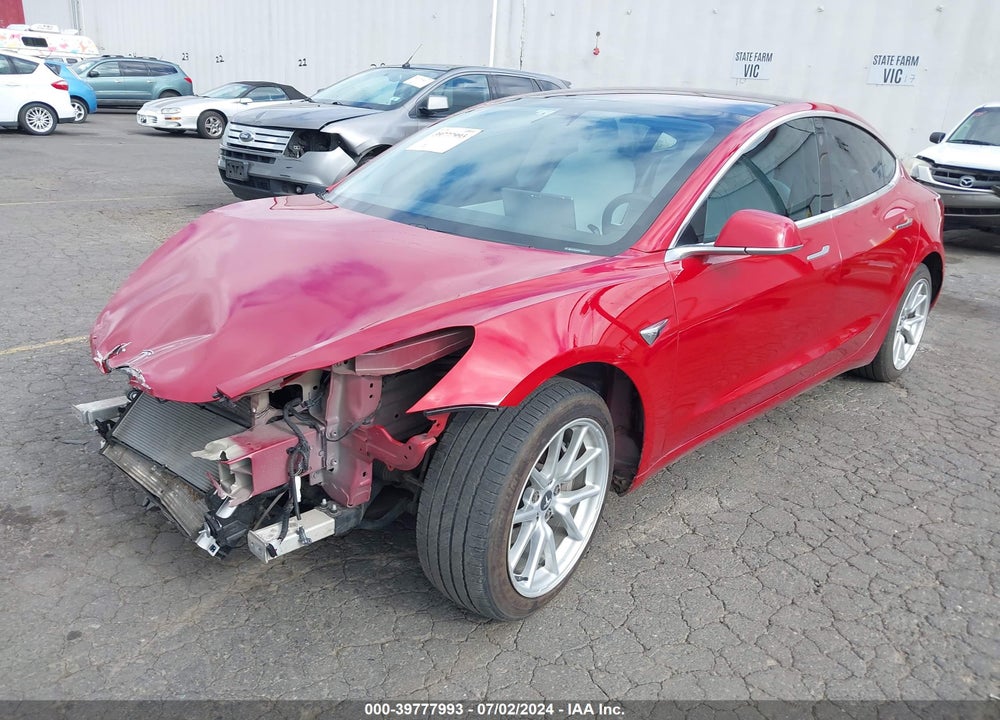 2018 TESLA MODEL 3 LONG RANGE/PERFORMANCE VIN: 5YJ3E1EB4JF085863