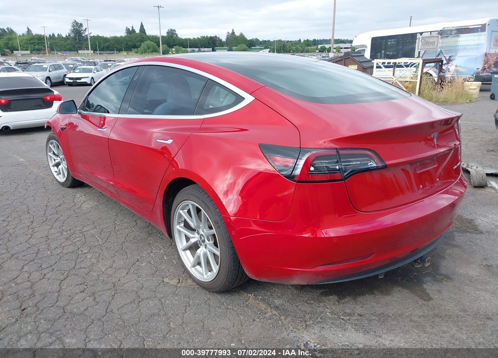 2018 TESLA MODEL 3 LONG RANGE/PERFORMANCE VIN: 5YJ3E1EB4JF085863