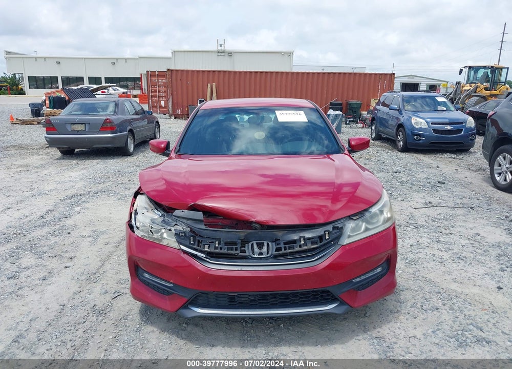 2016 HONDA ACCORD SPORT VIN: 1HGCR2F57GA048330
