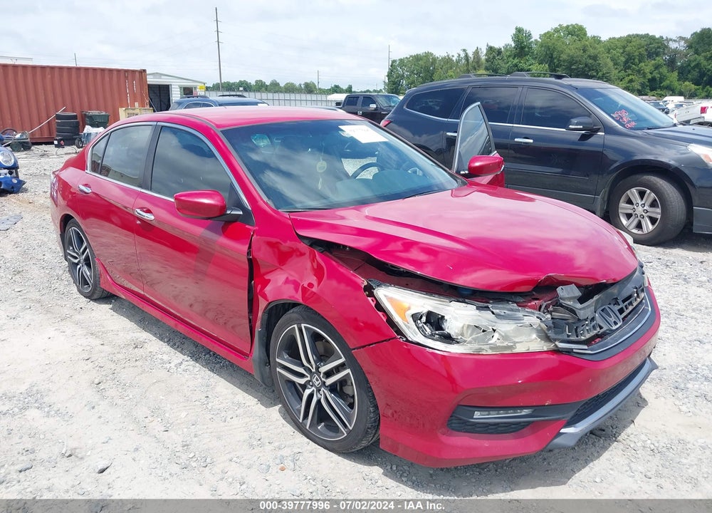 2016 HONDA ACCORD SPORT VIN: 1HGCR2F57GA048330