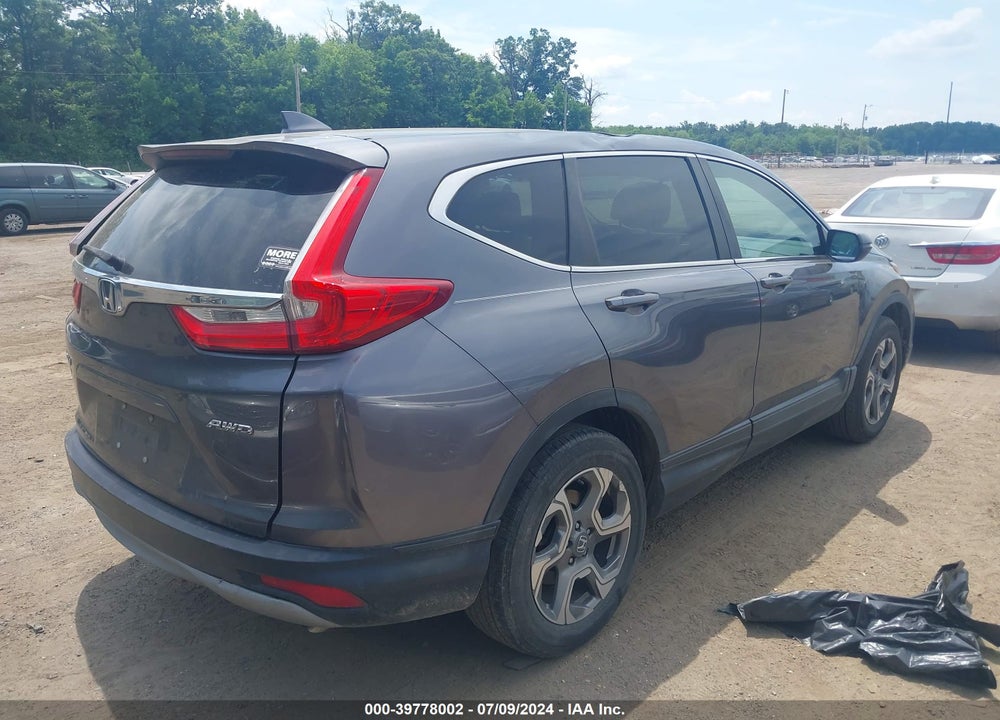 2017 HONDA CR-V EX VIN: 2HKRW2H59HH615257
