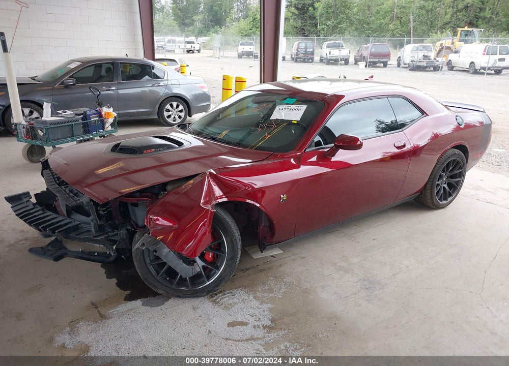 2018 DODGE CHALLENGER 392 HEMI SCAT PACK SHAKER VIN: 2C3CDZFJ5JH282658
