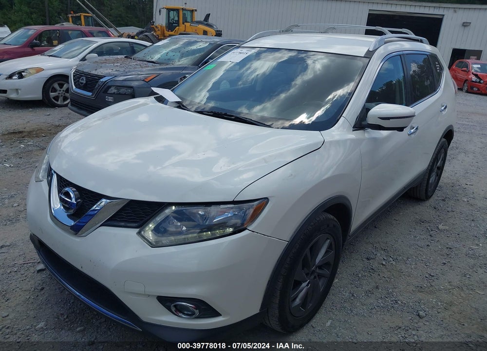 2016 NISSAN ROGUE SL VIN: JN8AT2MV8GW142492