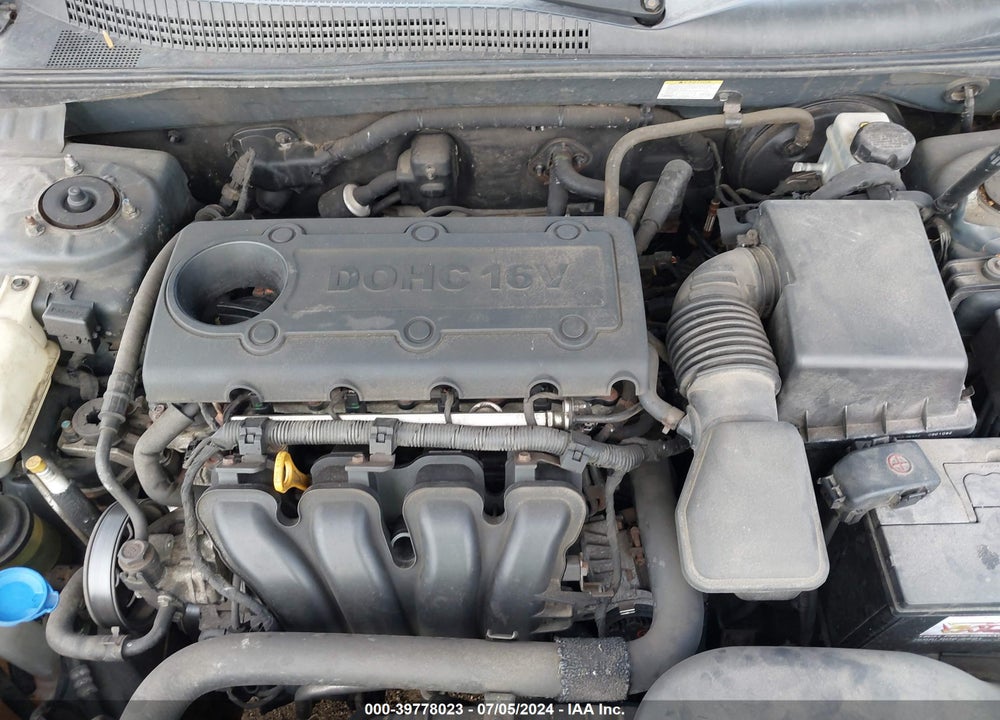 2009 HYUNDAI SONATA GLS VIN: 5NPET46C79H416794