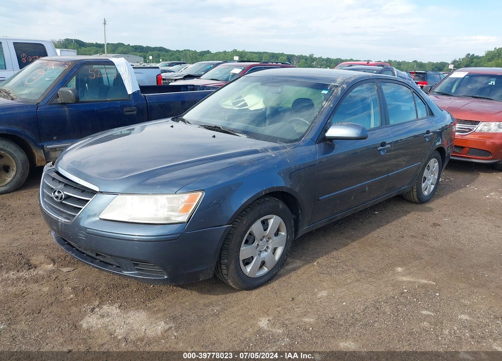 2009 HYUNDAI SONATA GLS VIN: 5NPET46C79H416794