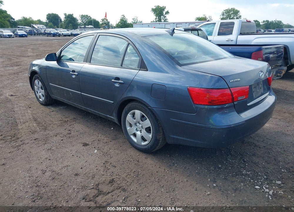 2009 HYUNDAI SONATA GLS VIN: 5NPET46C79H416794