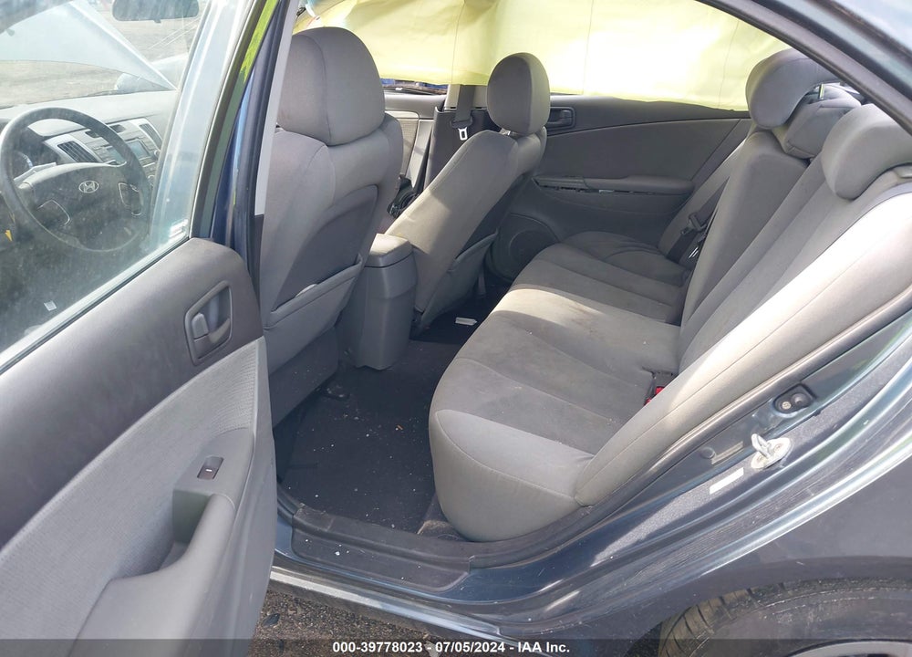 2009 HYUNDAI SONATA GLS VIN: 5NPET46C79H416794