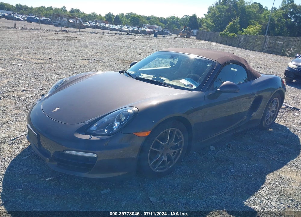 2015 PORSCHE BOXSTER VIN: WP0CA2A82FS121071