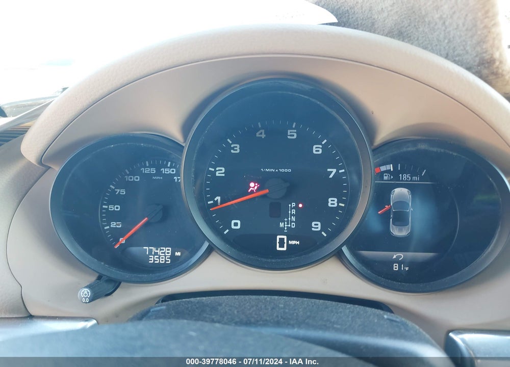2015 PORSCHE BOXSTER VIN: WP0CA2A82FS121071