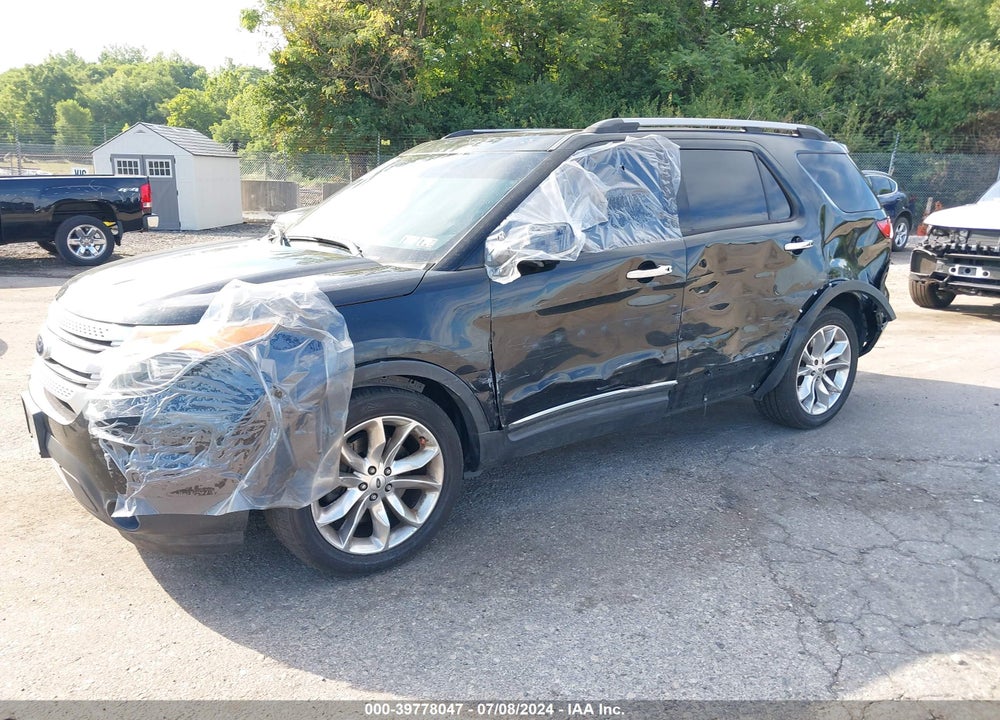 2014 FORD EXPLORER XLT VIN: 1FM5K7D89EGC19395