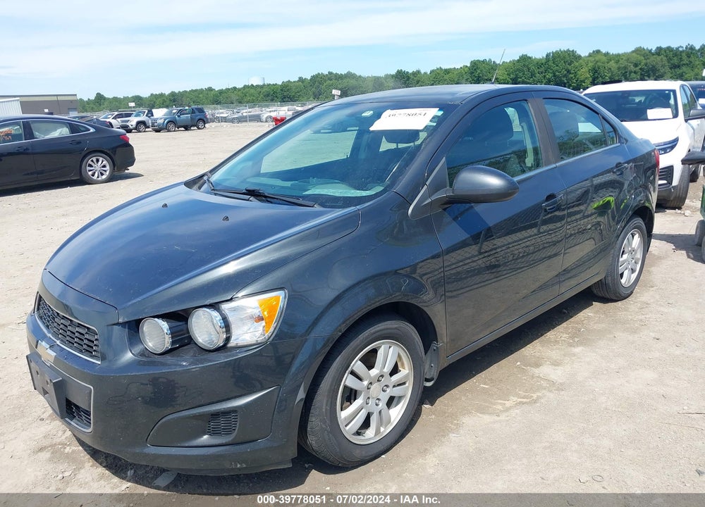 2014 CHEVROLET SONIC LT AUTO VIN: 1G1JC5SG2E4116408
