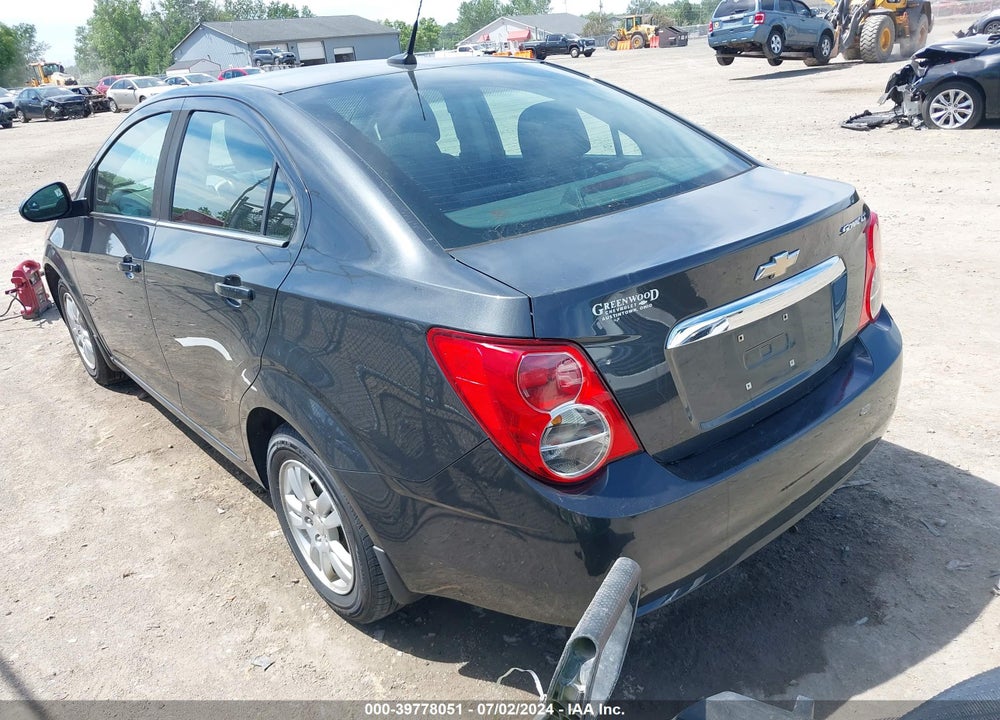 2014 CHEVROLET SONIC LT AUTO VIN: 1G1JC5SG2E4116408