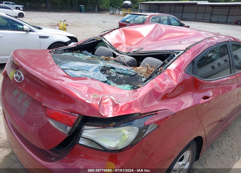 2015 HYUNDAI ELANTRA SE VIN: 5NPDH4AE6FH565280