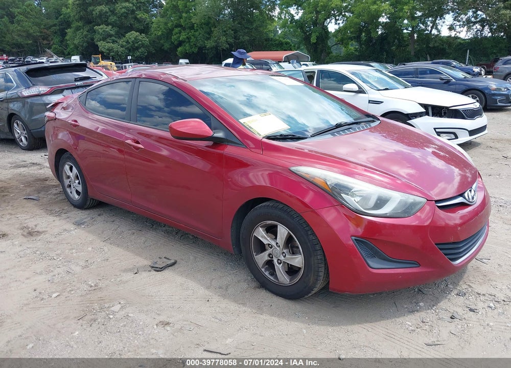 2015 HYUNDAI ELANTRA SE VIN: 5NPDH4AE6FH565280
