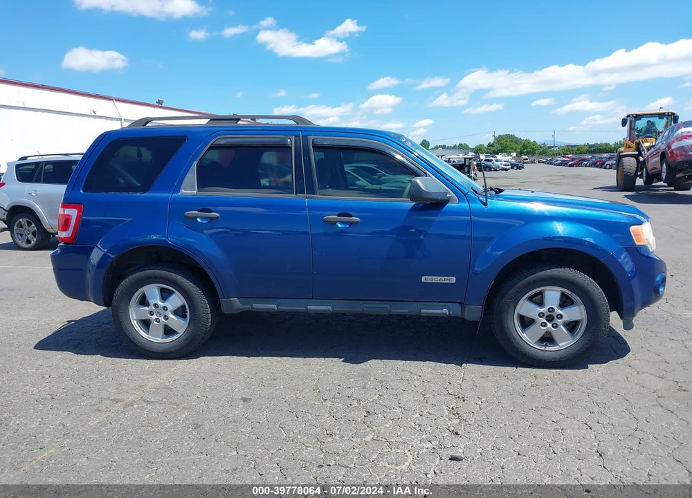 2008 FORD ESCAPE XLT VIN: 1FMCU03Z68KC41391