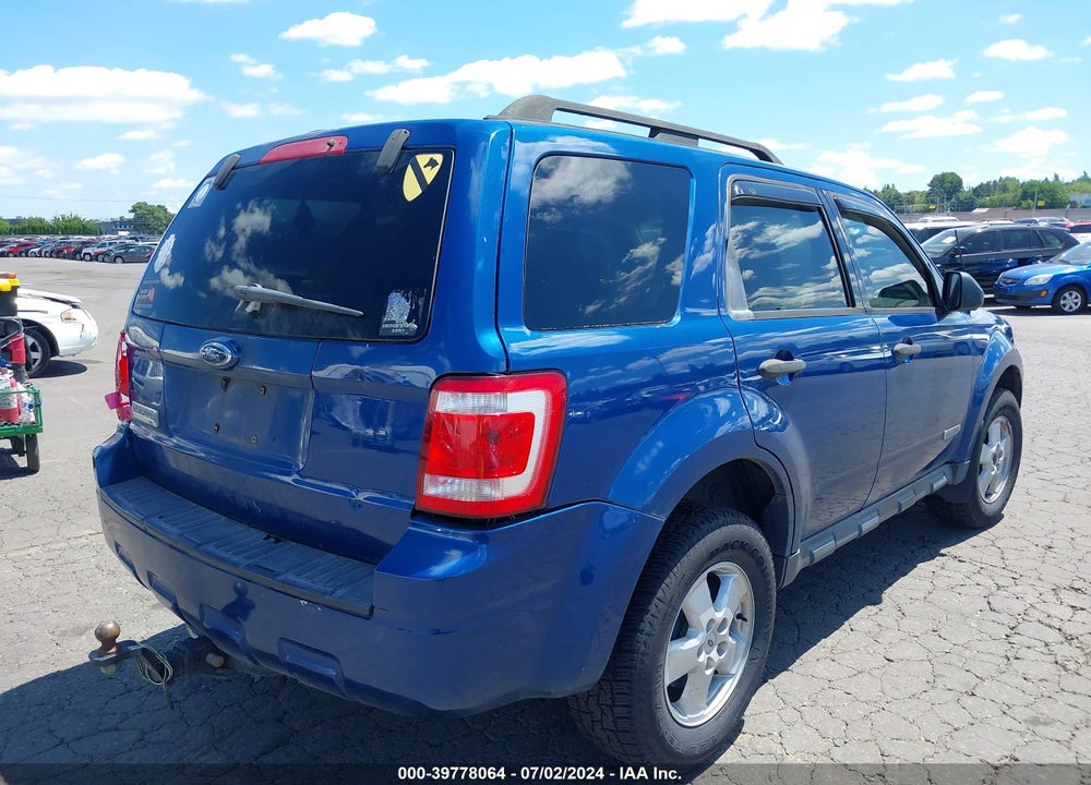 2008 FORD ESCAPE XLT VIN: 1FMCU03Z68KC41391