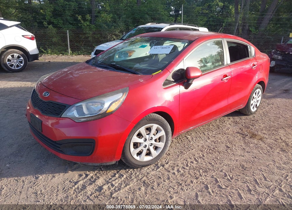 2014 KIA RIO LX VIN: KNADM4A36E6402127
