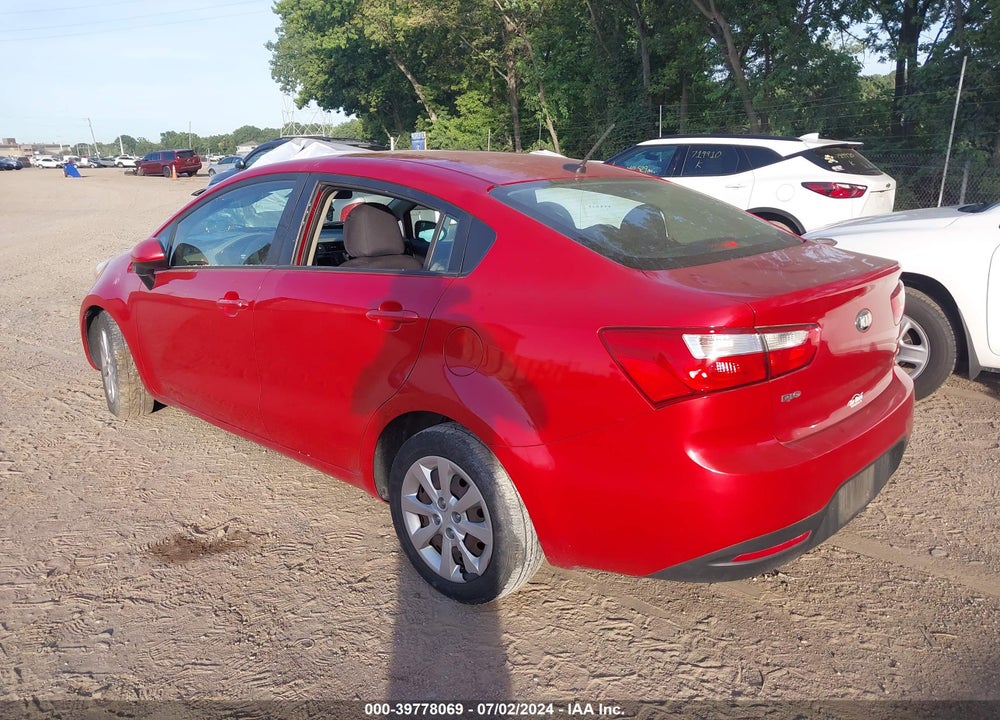 2014 KIA RIO LX VIN: KNADM4A36E6402127