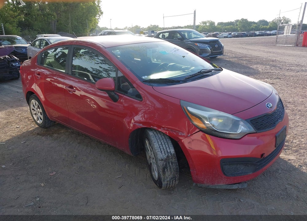 2014 KIA RIO LX VIN: KNADM4A36E6402127