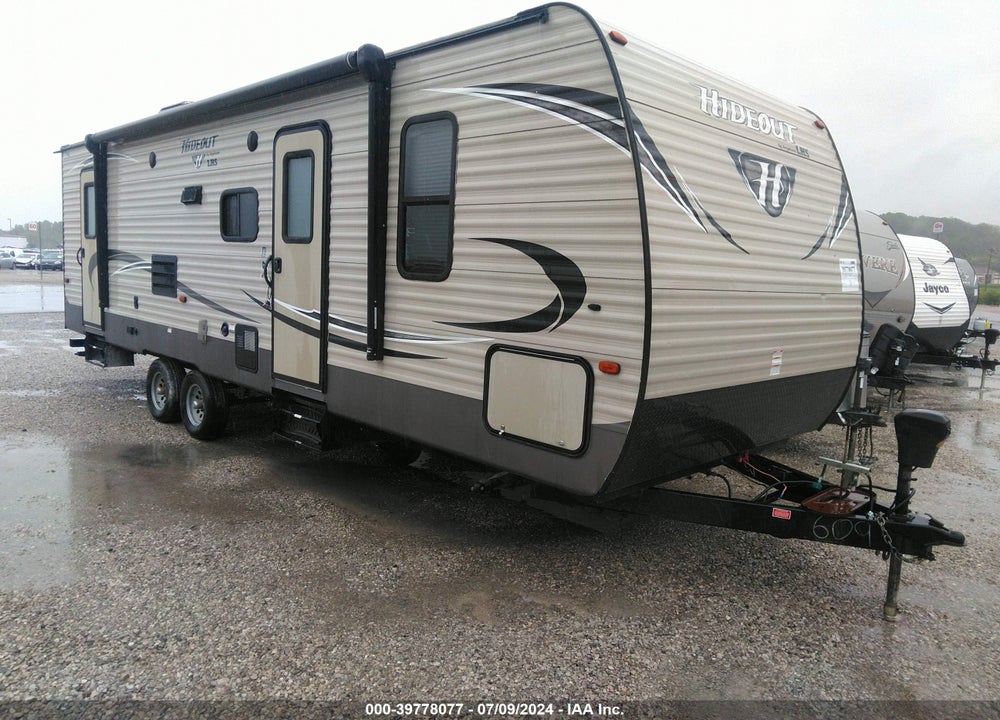 2017 KEYSTONE RV HIDEOUT TRAVEL TRAILER VIN: 4YDT27223H7207609