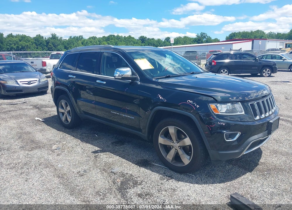 2014 JEEP GRAND CHEROKEE LIMITED VIN: 1C4RJFBG1EC190561