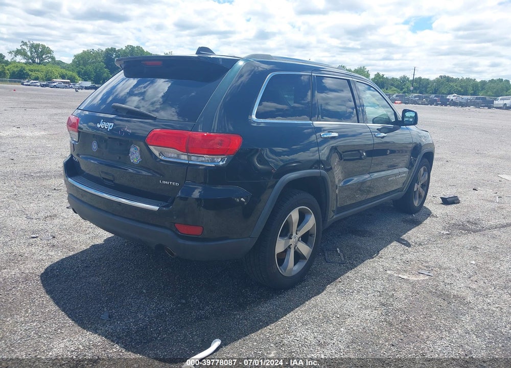 2014 JEEP GRAND CHEROKEE LIMITED VIN: 1C4RJFBG1EC190561