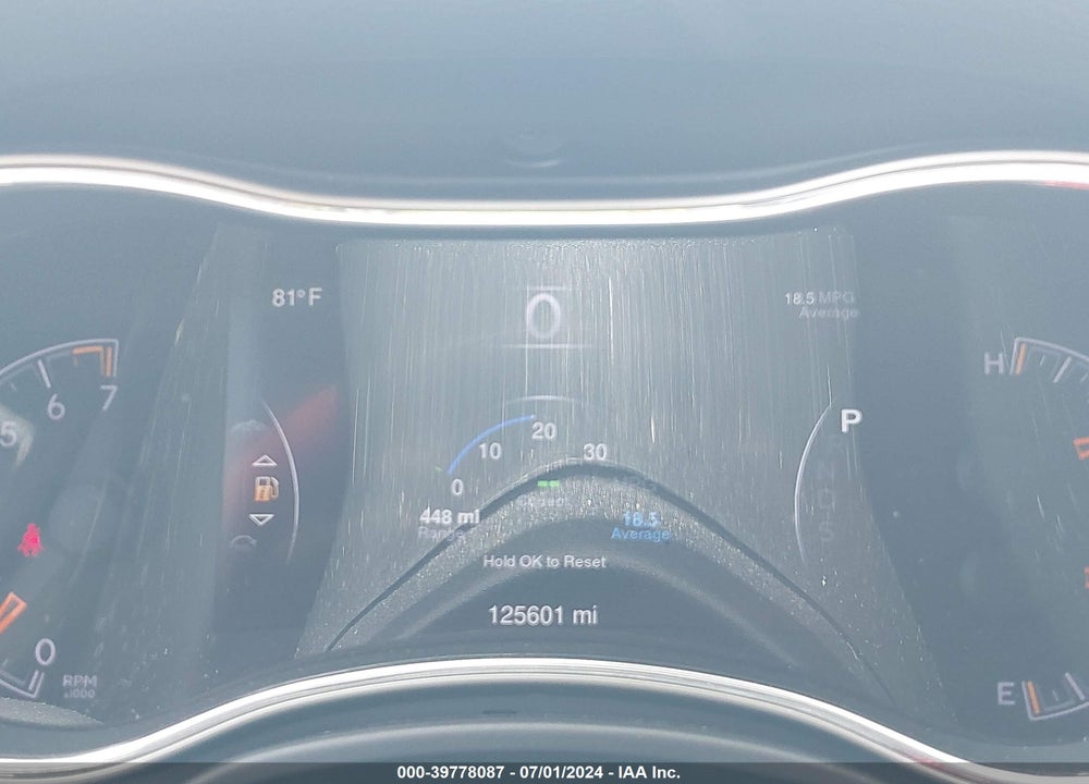 2014 JEEP GRAND CHEROKEE LIMITED VIN: 1C4RJFBG1EC190561