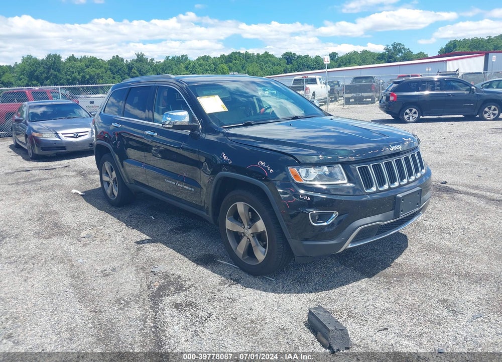 2014 JEEP GRAND CHEROKEE LIMITED VIN: 1C4RJFBG1EC190561