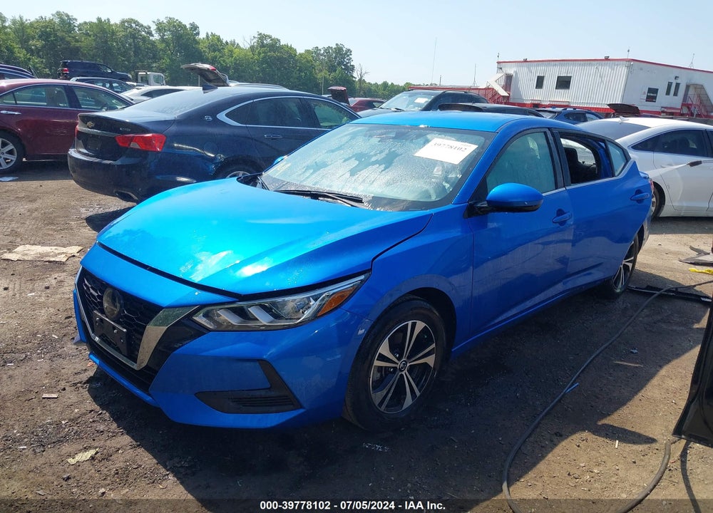 2023 NISSAN SENTRA SV XTRONIC CVT VIN: 3N1AB8CVXPY230393