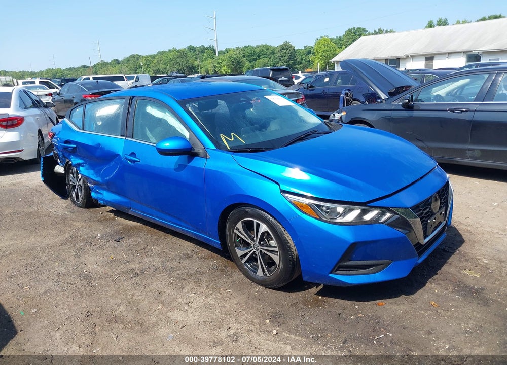 2023 NISSAN SENTRA SV XTRONIC CVT VIN: 3N1AB8CVXPY230393