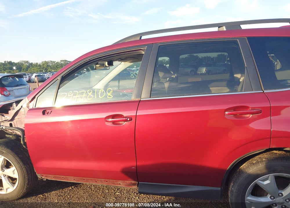 2016 SUBARU FORESTER 2.5I LIMITED VIN: JF2SJAHC5GH428718