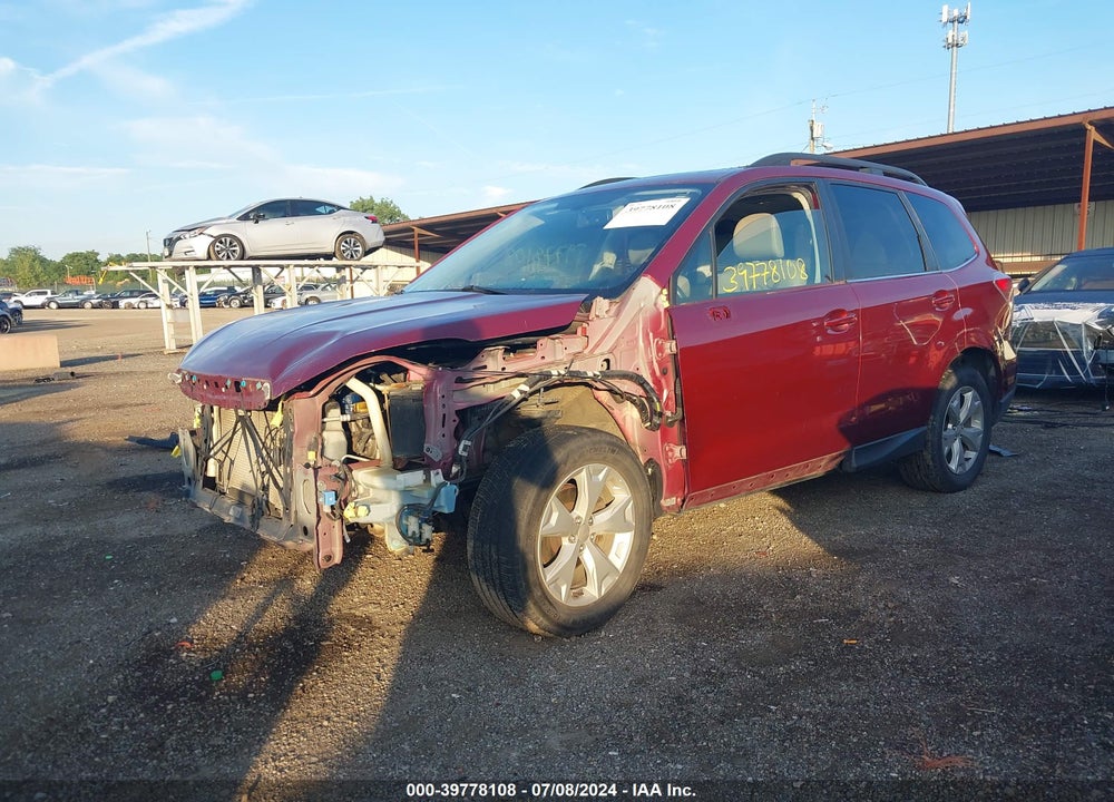 2016 SUBARU FORESTER 2.5I LIMITED VIN: JF2SJAHC5GH428718