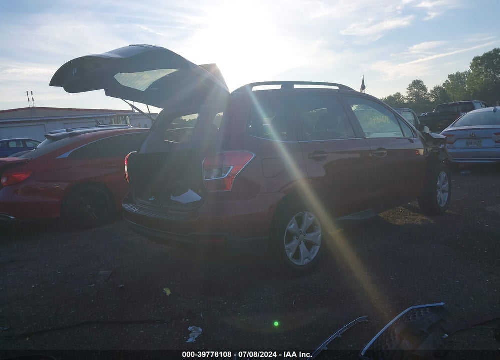 2016 SUBARU FORESTER 2.5I LIMITED VIN: JF2SJAHC5GH428718