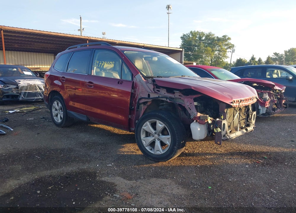 2016 SUBARU FORESTER 2.5I LIMITED VIN: JF2SJAHC5GH428718