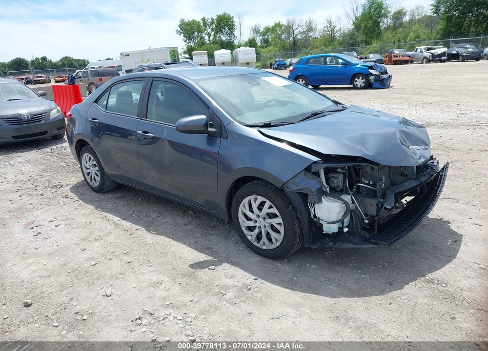 2019 TOYOTA COROLLA LE VIN: 2T1BURHE1KC242029