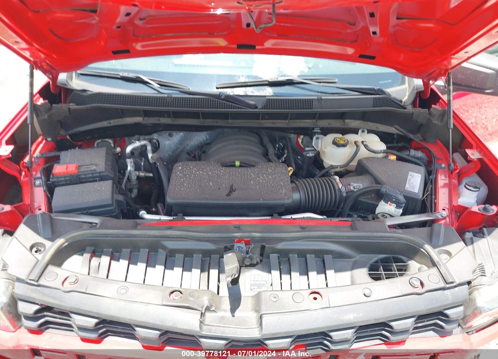 2021 CHEVROLET SILVERADO 1500 2WD SHORT BED CUSTOM VIN: 1GCPWBEH0MZ154782
