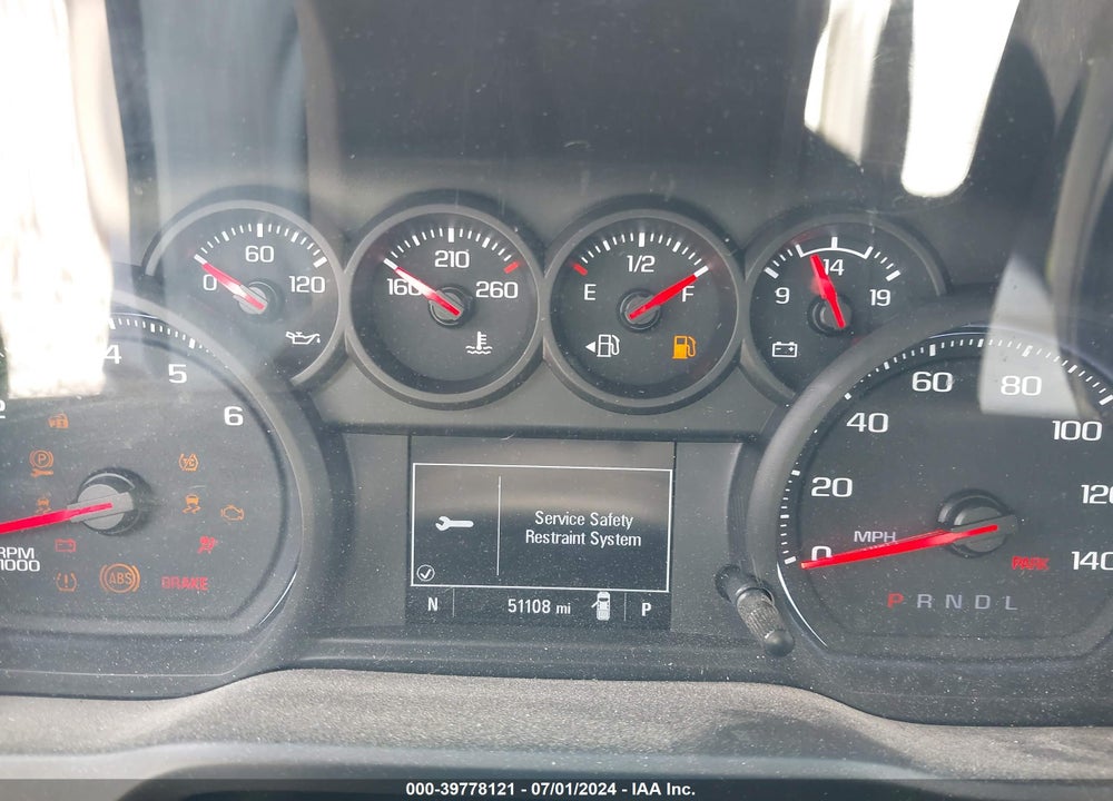 2021 CHEVROLET SILVERADO 1500 2WD SHORT BED CUSTOM VIN: 1GCPWBEH0MZ154782
