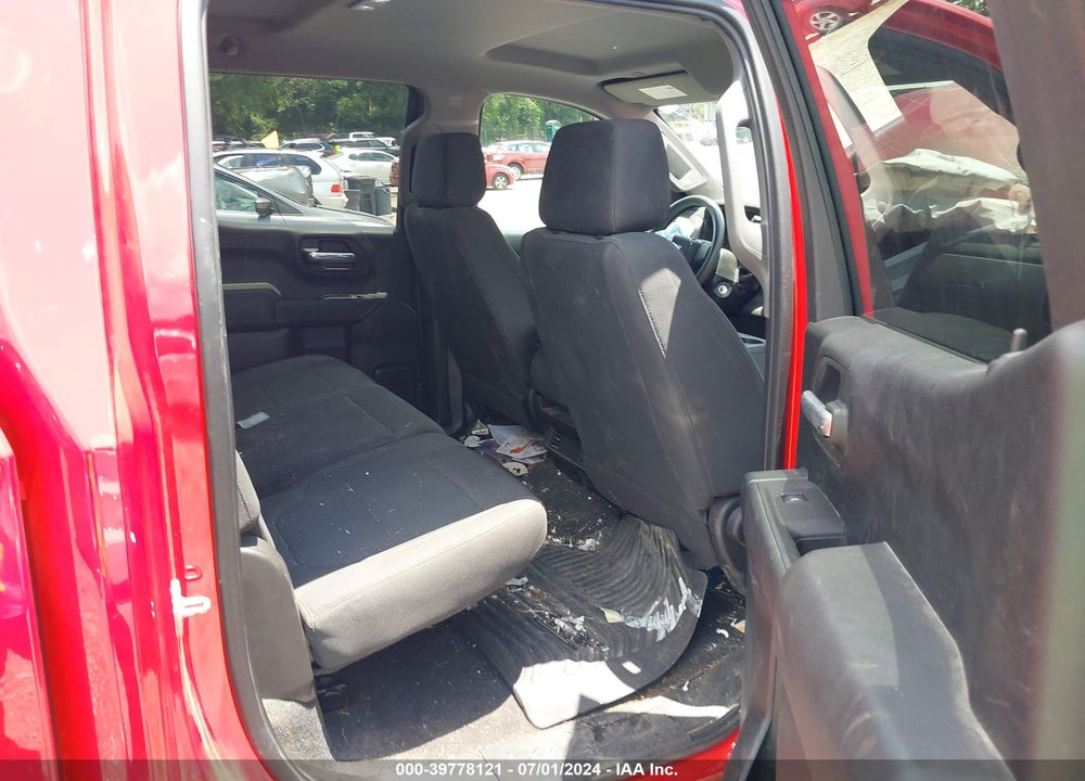 2021 CHEVROLET SILVERADO 1500 2WD SHORT BED CUSTOM VIN: 1GCPWBEH0MZ154782