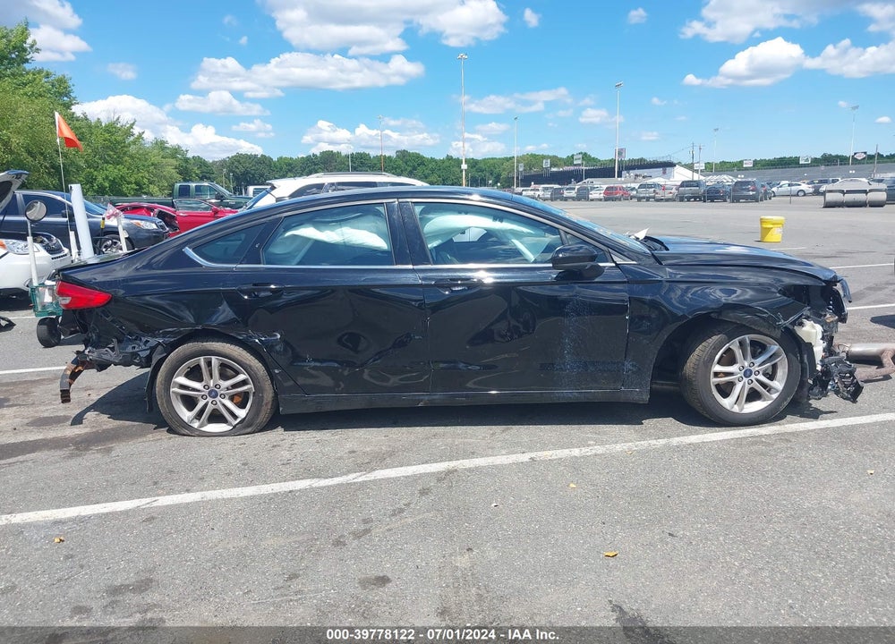 2018 FORD FUSION SE VIN: 3FA6P0HD3JR275687