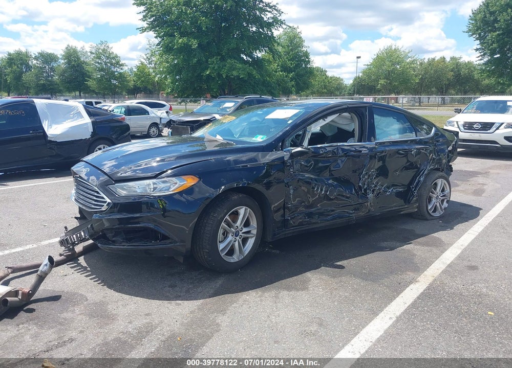 2018 FORD FUSION SE VIN: 3FA6P0HD3JR275687