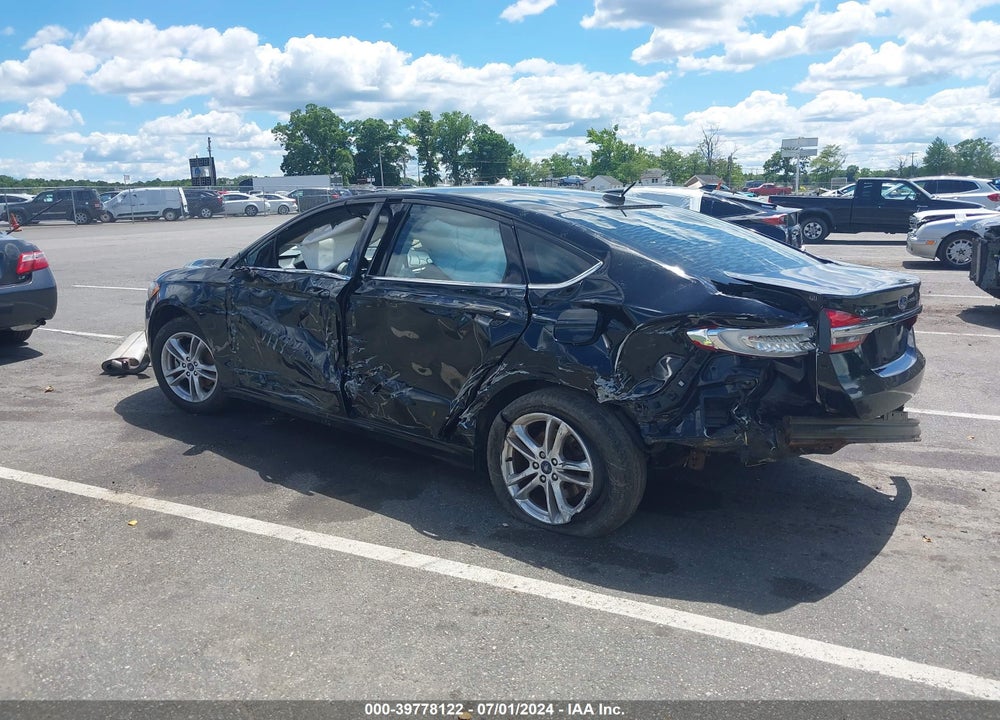 2018 FORD FUSION SE VIN: 3FA6P0HD3JR275687