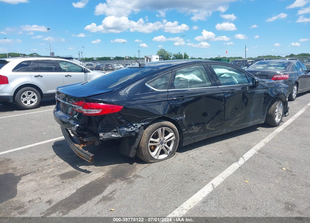 2018 FORD FUSION SE VIN: 3FA6P0HD3JR275687